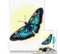 Puzzle da 1000 pezzi con illustrazione di farfalla dai colori vivaci,ideale per ragazzi Attività divertente e stimolante per la mente,con taglio di alta precisione Attività rilassante e distensiva