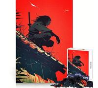 Puzzle da 1000 pezzi con illustrazione di shinobi per adolescenti, ideale per stimolare la memoria, calmare la mente e creare opere d'arte nitide 50x75cm