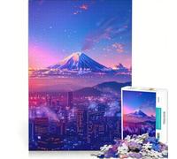 Puzzle da 1000 pezzi con immagine di Tokyo al tramonto decorazione da parete regalo di compleanno compleanno e Natale 50x75cm