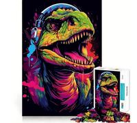 Puzzle da 1000 pezzi con inno rock dei T Rex per adolescenti, stimola la memoria, rilassa e migliora la concentrazione Bordo preciso 50x75cm