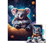 Puzzle da 1000 pezzi con koala sorridente e dolce Un gioco avvincente per coltivare la pazienza Divertimento assicurato Perfetto come regalo di compleanno (dimensioni 38x52cm)