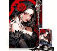 Puzzle da 1000 pezzi con la figura sexy della Morte in persona, ideale per ragazzi, un gioco di abilità mentale, svago e divertimento Design elegante, regalo perfetto 50x75cm