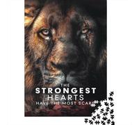 Puzzle da 1000 pezzi con la maggior parte delle cicatrici, puzzle quadrati motivazionali per adulti e puzzle di carta, puzzle per la decorazione della casa, 38x26 cm/1000 pezzi