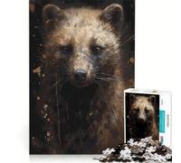 Puzzle da 1000 pezzi con la martora elegante gioco interattivo regalo di compleanno compleanno e Natale 38x52cm