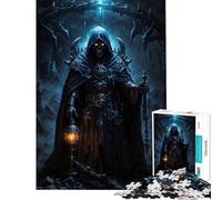 Puzzle da 1000 pezzi con la Morte sfida per l'intelligenza gioco avvincente e rilassante perfetto come decorazione o regalo per il Secret Santa (dimensioni 38x26cm)