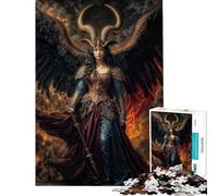 Puzzle da 1000 pezzi con la regina Lilith ideale per compleanni e decorazioni natalizie da parete Giocattolo educativo per ragazzi dai 14 anni in su (38x52cm)
