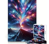 Puzzle da 1000 pezzi con la vetta della montagna Starlight per adolescenti, ideale per il relax e il divertimento, con dettagli nitidi e perfetti come regalo stagionale 38x52cm