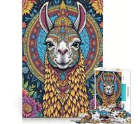 Puzzle da 1000 pezzi con lama arteterapia decorazione da parete sfida impegnativa compleanno e Natale 38x52cm