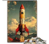 Puzzle da 1000 pezzi con lancio di razzi, regalo per adulti, per 14+ anni, allena il tuo cervello e le tue mani, regalo di Natale (26x38cm)