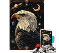 Puzzle da 1000 pezzi con l'aquila e le carte dei tarocchi ideale per allenare la mente decorare la casa e giocare in famiglia (dai 14 anni in su) 50x75cm