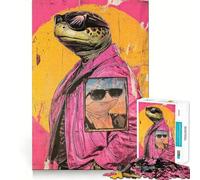 Puzzle da 1000 pezzi con le Tartarughe Ninja per ragazzi ideale per sviluppare la memoria per un divertimento a lungo termine e per creare puzzle con bordi netti perfetto come regalo di Natale 38x52cm