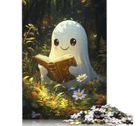 Puzzle da 1000 pezzi con lettura di fantasmi, per adulti, difficoltà elevata, giochi educativi, giocattolo, decorazione per la famiglia (75x50 cm)