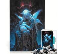 Puzzle da 1000 pezzi con l'immagine della Divina Maria ideale per momenti di relax e interazione tra genitori e figli regali per amici e familiari 38x26cm