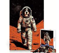 Puzzle da 1000 pezzi con l'immagine di un cane da montagna bernese di Marte, ideale per adulti Allenamento mentale, svago rilassante, dimensioni perfette, (50x75cm)