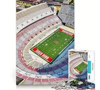 Puzzle da 1000 pezzi con lo stadio di baseball dei Buckeyes,incastro perfetto,gioco creativo e stimolante per la mente,ideale per il tempo libero e come regalo di compleanno (38x52cm)