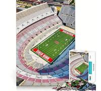 Puzzle da 1000 pezzi con lo stadio di baseball dei Buckeyes,taglio netto,arte logica,gioco di pensiero,relax,regalo di compleanno divertente (50x75cm)