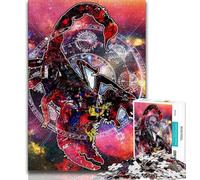 Puzzle da 1000 pezzi con lo zodiaco dello Scorpione da parete per adolescenti 1000 pezzi decorazione da parete regali unici per compleanni e Natale adatti per bambini di età compresa tra 14 e 18 anni
