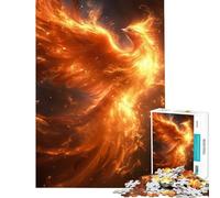 Puzzle da 1000 pezzi con l'uccello fenice che si alza in volo gioco educativo per una sfida stimolante ottimo regalo e passatempo per le vacanze a casa (dimensioni 38x52cm)