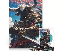Puzzle da 1000 pezzi con mandria di samurai delle Highlands, ideale per ragazzi, gioco di logica e abilità, rilassante e divertente, con tagli precisi, regalo perfetto (38x26cm)