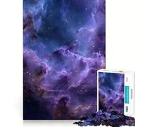 Puzzle da 1000 pezzi con nebulosa spaziale e stelle per adulti, gioco intelligente e rilassante, ideale per assemblare un disegno e creare un regalo perfetto (38x52cm)