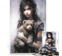 Puzzle da 1000 pezzi con orsacchiotto femminile per adolescenti, ideale per ricordare il potere del tempo libero e del piacere, con incastri solidi e memorabili (38x26cm)