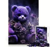 Puzzle da 1000 pezzi con orsacchiotto non morto per adulti, ideale per il benessere mentale, il relax e il tempo libero, perfetto per le feste (38x26cm)