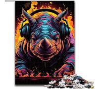 Puzzle da 1000 pezzi con paesaggi alieni colorati, per adulti, ideale per gli innamorati, perfetto come regalo di Natale, Capodanno e San Valentino, dimensioni 38x26cm