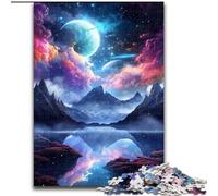 Puzzle da 1000 pezzi con paesaggi giapponesi e montagne, in legno, gioco rompicapo, gioco interattivo per famiglie, adatto a tutte le età(50x75cm)