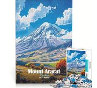 Puzzle da 1000 pezzi con paesaggio del Monte Ararat gioco interattivo regalo di compleanno compleanno e Natale 38x52cm