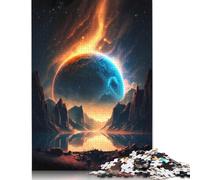 Puzzle da 1000 pezzi con paesaggio del santuario cosmico per adulti e adolescenti, puzzle in legno per adolescenti, regali, puzzle rilassanti, giochi, 1000 pezzi (75x50 cm)
