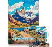 Puzzle da 1000 pezzi con paesaggio della Patagonia, ideale per adulti, un regalo divertente e stimolante (50x75cm)