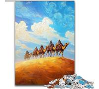 Puzzle da 1000 pezzi con paesaggio desertico per adulti, giochi educativi, decorazioni per la casa, regalo di compleanno, regali, arte murale (26x38cm)