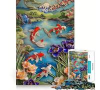 Puzzle da 1000 pezzi con paesaggio estivo giapponese per ragazzi, gioco di logica semplice e divertente, taglio perfetto, regalo di compleanno 38x52cm