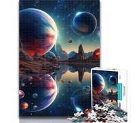 Puzzle da 1000 pezzi con paesaggio fantasy per adolescenti, 1000 pezzi, Relax Games è l'ideale come regalo per tutta la famiglia, 50x75cm
