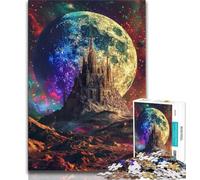 Puzzle da 1000 pezzi con paesaggio fantasy universo 1000 pezzi per adolescenti antistress sfida difficile migliora l'amore tra coppie (50x75cm)