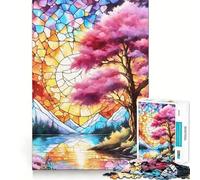 Puzzle da 1000 pezzi con paesaggio meraviglioso,ideale per un divertente gioco di memoria con superficie liscia e priva di sbavature,una sfida stimolante per il tempo libero (50x75cm)