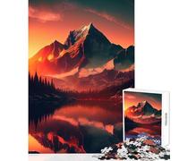 Puzzle da 1000 pezzi con paesaggio naturale giocattolo decorazione da parete regalo per compleanni gioco educativo allena il cervello e le mani dimensioni 38x26cm