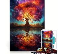 Puzzle da 1000 pezzi con paesaggio spaziale fantastico per adulti e ragazzi, gioco di logica solido, silenzioso e divertente, taglio di precisione, Babbo Natale, scegli il tuo desiderio (38x52cm)