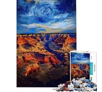 Puzzle da 1000 pezzi con paesaggio stellato ideale per adolescenti perfetto per passare il tempo durante le vacanze a casa una sfida stimolante per ridurre lo stress 38x26cm