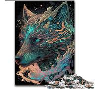 Puzzle da 1000 pezzi con personaggi delle fiabe del lupo, puzzle impegnativo, dimensioni 50x75cm, perfetto per il divertimento in famiglia a Natale, Ringraziamento, compleanni e Pasqua.