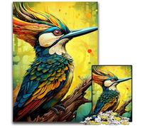 Puzzle da 1000 pezzi con picchio colorato per adulti, ideale per gli innamorati, perfetto regalo di Natale, Capodanno, San Valentino 50x75CM/19,68x29,52 pollici