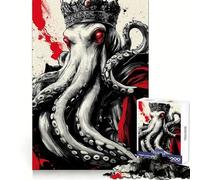 Puzzle da 1000 pezzi con polpo Cthulhu e altri animali marini ideale per adulti per stimolare la concentrazione e il benessere mentale perfetto per la casa e il tempo libero con bordi netti regalo