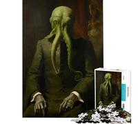 Puzzle da 1000 pezzi con polpo e aristocratici gioco educativo per sfide e divertimento ideale come regalo o per passare il tempo durante le vacanze (dimensioni 50x75cm)