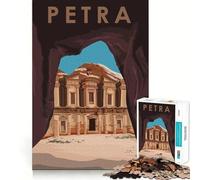 Puzzle da 1000 pezzi con poster di Petra Jordan Design per adolescenti, ideale per migliorare la memoria, rilassarsi e creare un'atmosfera creativa (38x26cm)