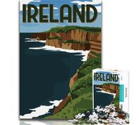 Puzzle da 1000 pezzi con poster di viaggi nel mondo per adolescenti, aiuta il cervello a esercitare i giocattoli avvincenti per coltivare la pazienza, un'opera d'arte 50x75cm