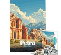 Puzzle da 1000 pezzi con poster vintage di Petra Jordan Un gioco avvincente per coltivare la pazienza divertente e perfetto come regalo di compleanno (dimensioni 50x75cm)