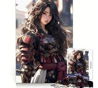 Puzzle da 1000 pezzi con protagonista una guerriera samurai, ideale per adulti, che stimola la memoria, allevia l'ansia e ha bordi precisi Sorpresa natalizia (38x26cm)