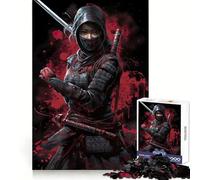 Puzzle da 1000 pezzi con protagoniste donne samurai, ideale per adulti, stimola la logica e il tempo libero, con bordi netti Regalo perfetto (38x52cm)