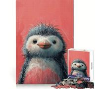 Puzzle da 1000 pezzi con pulcino di pinguino allegro per adolescenti, ideale per sviluppare la concentrazione, per un divertimento spensierato e un regalo significativo (38x26cm)