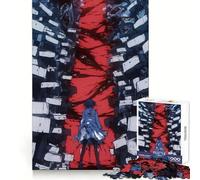 Puzzle da 1000 pezzi con ragazza anime che affronta la paura, ideale per adolescenti, per stimolare la memoria e regalare momenti di relax Un regalo di Natale unico (50x75cm)